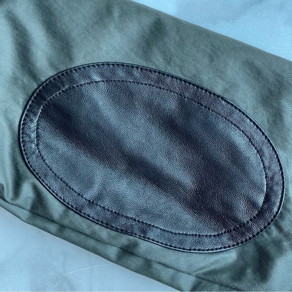 COACH Women’s Size XS Belted Olive Green Mid Length Trench Coat jacket - Picture 2 of 10